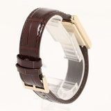 Buy Shop Emporio Armani Gino White Dial Brown Leather Strap Watch for Men - AR11665 USA Online