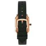 Buy Shop Emporio Armani Gioia Analog Black Mother of Pearl Dial Green Leather Strap Watch For Women - AR11149 USA Online