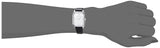 Buy Shop Emporio Armani Gioia Analog Mother of Pearl Dial Black Leather Strap Watch For Women - AR11148 USA Online