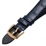 Buy Shop Emporio Armani Gioia Quartz Mother of Pearl Blue Dial Blue Leather Strap Watch For Women - AR11426 USA Online