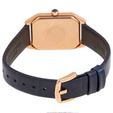 Buy Shop Emporio Armani Gioia Quartz Mother of Pearl Blue Dial Blue Leather Strap Watch For Women - AR11426 USA Online
