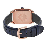 Buy Shop Emporio Armani Gioia Quartz Mother of Pearl Blue Dial Blue Leather Strap Watch For Women - AR11426 USA Online