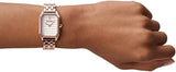 Buy Shop Emporio Armani Gioia Quartz Mother of Pearl Dial Rose Gold Steel Strap Watch For Women - AR11389 USA Online