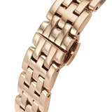 Buy Shop Emporio Armani Gioia Quartz Mother of Pearl Dial Rose Gold Steel Strap Watch For Women - AR11389 USA Online