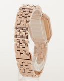 Buy Shop Emporio Armani Gioia Quartz Mother of Pearl Dial Rose Gold Steel Strap Watch For Women - AR11389 USA Online
