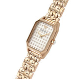 Buy Shop Emporio Armani Gioia Quartz Mother of Pearl Dial Rose Gold Steel Strap Watch For Women - AR11389 USA Online