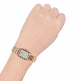 Buy Shop Emporio Armani Giola White Mother of Pearl Dial Rose Gold Steel Strap Watch For Women - AR11147 USA Online
