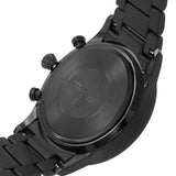 Buy Shop Emporio Armani Giovanni Chronograph Black Dial Black Steel Strap Watch For Men - AR11349 USA Online