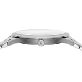 Buy Shop Emporio Armani Giovanni Quartz Blue Dial Silver Steel Strap Watch For Men - AR11227 USA Online