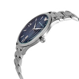 Buy Shop Emporio Armani Giovanni Quartz Blue Dial Silver Steel Strap Watch For Men - AR11227 USA Online