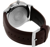 Buy Shop Emporio Armani Giovanni Quartz White Dial Brown Leather Strap Watch For Men - AR11211 USA Online