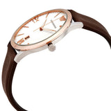Buy Shop Emporio Armani Giovanni Quartz White Dial Brown Leather Strap Watch For Men - AR11211 USA Online