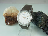Buy Shop Emporio Armani Herren White Dial Brown Leather Strap Watch For Men - AR11103 USA Online