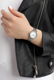 Buy Shop Emporio Armani Interchangeable Analog Mother of Pearl Dial Silver Steel Strap Watch For Women - AR80020 USA Online