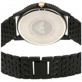 Buy Shop Emporio Armani Interchangeable Black Dial Black Steel Strap Watch For Men - AR80021 USA Online