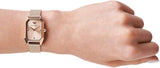 Buy Shop Emporio Armani Joy Quartz Rose Gold Dial Rose Gold Mesh Bracelet Watch For Women - AR11347 USA Online