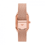 Buy Shop Emporio Armani Joy Quartz Rose Gold Dial Rose Gold Mesh Bracelet Watch For Women - AR11347 USA Online