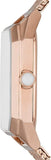 Buy Shop Emporio Armani Joy Quartz Rose Gold Dial Rose Gold Mesh Bracelet Watch For Women - AR11347 USA Online