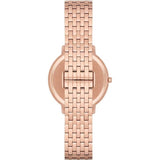 Buy Shop Emporio Armani Kappa Analog Mother of Pearl Dial Rose Gold Steel Strap Watch For Women - AR11006 USA Online