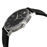 Buy Shop Emporio Armani Kappa Analog Quartz Black Dial Black Leather Strap Watch For Men - AR11013 USA Online