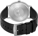 Buy Shop Emporio Armani Kappa Analog Quartz Black Dial Black Leather Strap Watch For Men - AR11013 USA Online