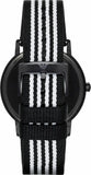 Buy Shop Emporio Armani Kappa Analog White Dial Two Tone Nylon Strap Watch For Men - AR80004 USA Online