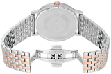 Buy Shop Emporio Armani Kappa Quartz Silver Dial Two Tone Mesh Bracelet Watch For Men - AR11093 USA Online