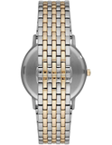 Buy Shop Emporio Armani Kappa Quartz Black Dial Two Tone Mesh Bracelet Watch For Men - AR11228 USA Online