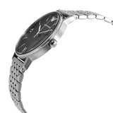 Buy Shop Emporio Armani Kappa Black Dial Silver Steel Strap Watch For Men - AR11152 USA Online