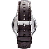 Buy Shop Emporio Armani Kappa Classic Brown Dial Brown Leather Strap Watch For Men - AR9106 USA Online
