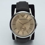 Buy Shop Emporio Armani Kappa Classic Brown Dial Brown Leather Strap Watch For Men - AR9106 USA Online