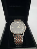 Buy Shop Emporio Armani Kappa Gray Dial Two Tone Steel Strap Watch for Men - AR11121 USA Online