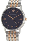 Buy Shop Emporio Armani Kappa Gray Dial Two Tone Steel Strap Watch for Men - AR11121 USA Online