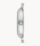 Buy Shop Emporio Armani Kappa Mother of Pearl Dial Silver Mesh Bracelet Watch For Women - AR2511 USA Online