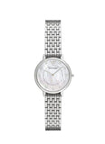 Buy Shop Emporio Armani Kappa Mother of Pearl Dial Silver Mesh Bracelet Watch For Women - AR2511 USA Online