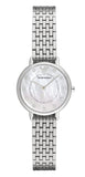 Buy Shop Emporio Armani Kappa Mother of Pearl Dial Silver Mesh Bracelet Watch For Women - AR2511 USA Online