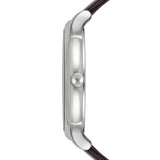 Buy Shop Emporio Armani Kappa Quartz Black Dial Brown Leather Strap Watch For Men - AR80008 USA Online