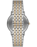 Buy Shop Emporio Armani Kappa Quartz Black Dial Two Tone Mesh Bracelet Watch For Men - AR11228 USA Online