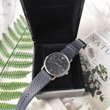 Buy Shop Emporio Armani Kappa Quartz Blue Dial Blue Leather Strap Watch For Women - AR11012 USA Online