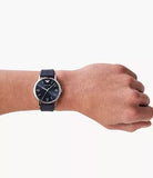Buy Shop Emporio Armani Kappa Quartz Blue Dial Blue Leather Strap Watch For Women - AR11012 USA Online