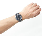 Buy Shop Emporio Armani Kappa Quartz Blue Dial Blue Leather Strap Watch For Women - AR11012 USA Online
