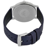 Buy Shop Emporio Armani Kappa Quartz Blue Dial Blue Leather Strap Watch For Women - AR11012 USA Online
