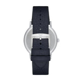 Buy Shop Emporio Armani Kappa Quartz Blue Dial Blue Leather Strap Watch For Women - AR11012 USA Online