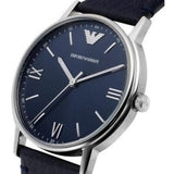 Buy Shop Emporio Armani Kappa Quartz Blue Dial Blue Leather Strap Watch For Women - AR11012 USA Online