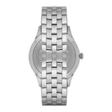 Buy Shop Emporio Armani Kappa Quartz Blue Dial Silver Steel Strap Watch For Men - AR80010 USA Online