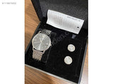 Buy Shop Emporio Armani Kappa Quartz Grey Dial Silver Mesh Bracelet Watch For Men - AR11068 USA Online