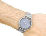 Buy Shop Emporio Armani Kappa Quartz Grey Dial Silver Mesh Bracelet Watch For Men - AR11068 USA Online
