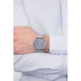 Buy Shop Emporio Armani Kappa Quartz Grey Dial Silver Mesh Bracelet Watch For Men - AR11068 USA Online