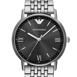 Buy Shop Emporio Armani Kappa Quartz Grey Dial Silver Mesh Bracelet Watch For Men - AR11068 USA Online