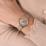 Buy Shop Emporio Armani Kappa Quartz Mother of Pearl Taupe Dial Brown Leather Strap Watch For Men - AR11151 USA Online